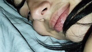 Cum Inside My Teen Best Friend’s Tight Pussy At Night